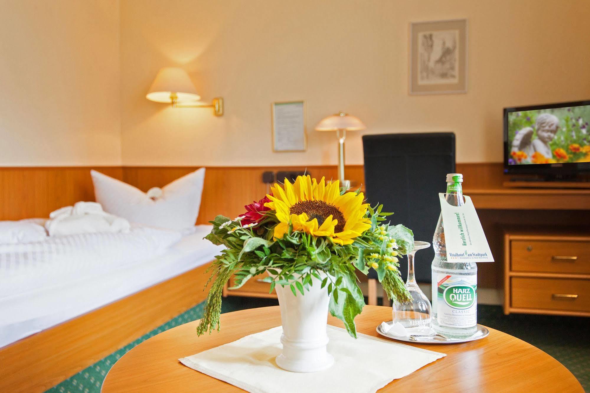 Vitalhotel am Stadtpark Superior Bad Harzburg Esterno foto